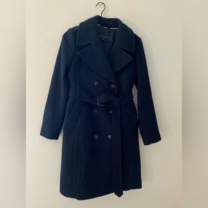Banana Republic Black Trench Coat